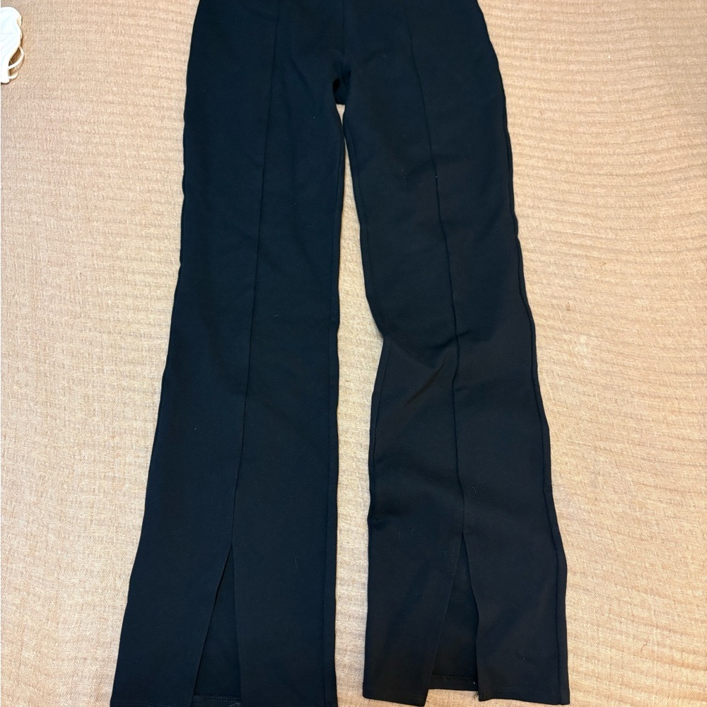 Abercrombie & Fitch Black Flared Pants
